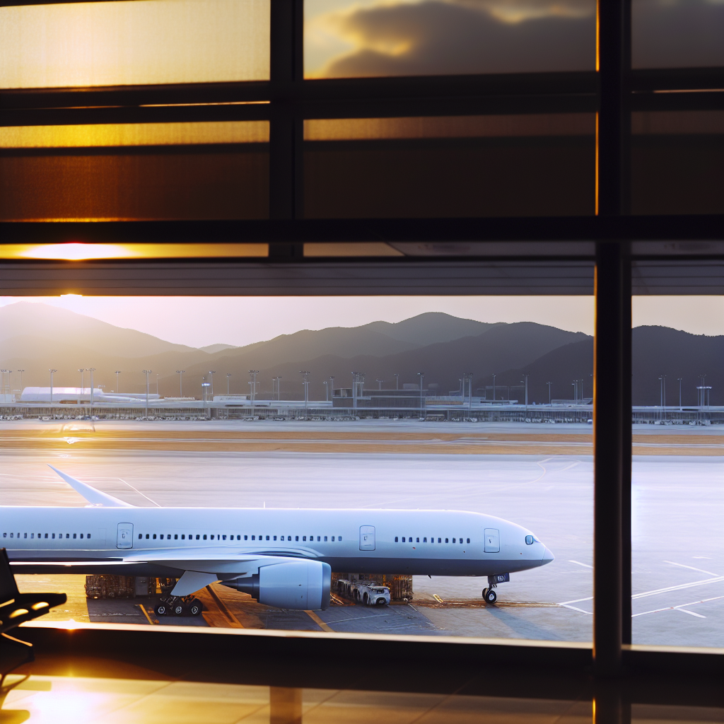 겨울 제주도 항공권 가격 - 항공기