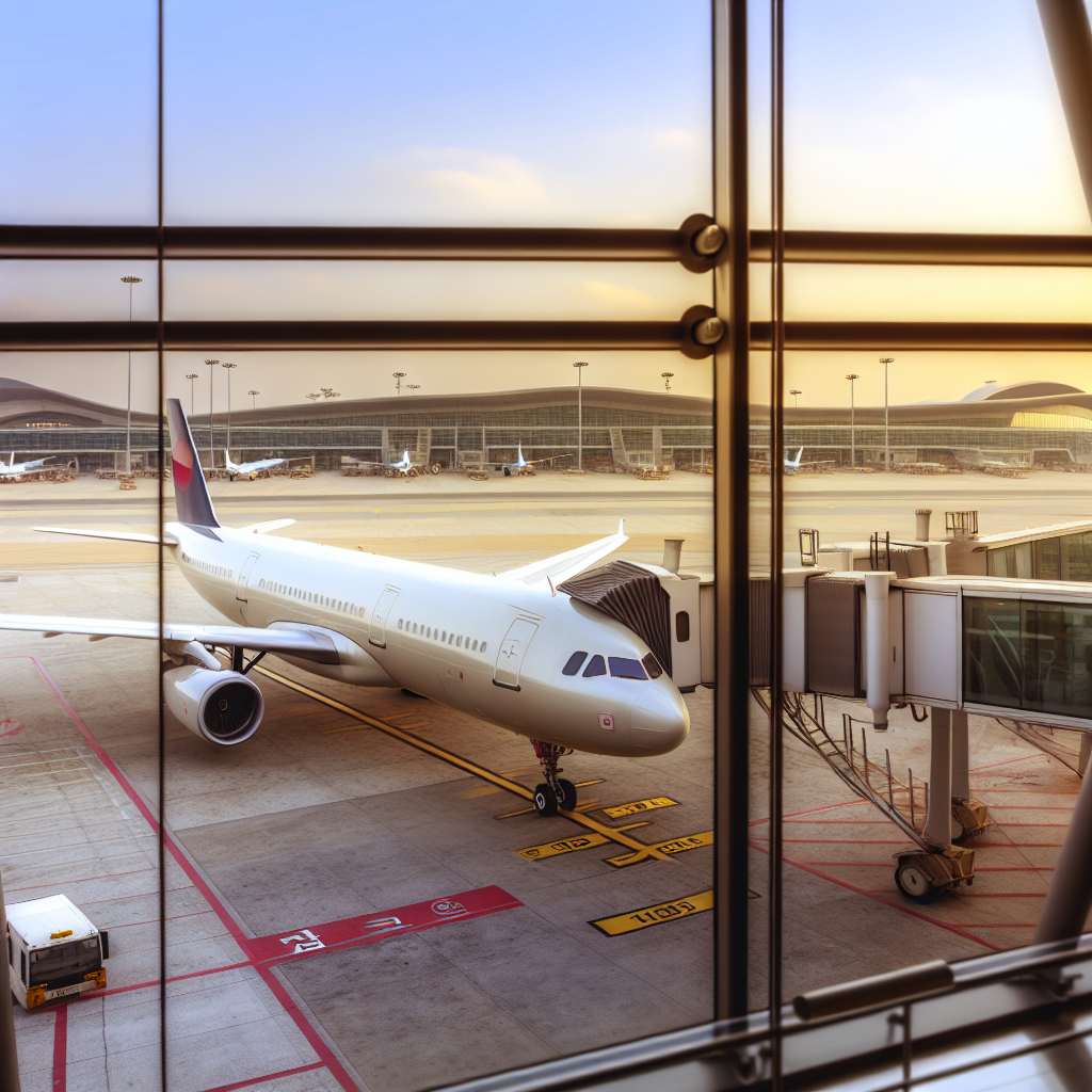 아침 비행기 확보 전략 - 항공기