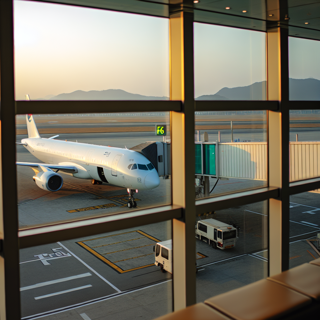 모바일 체크인 필수 이유 - 항공기