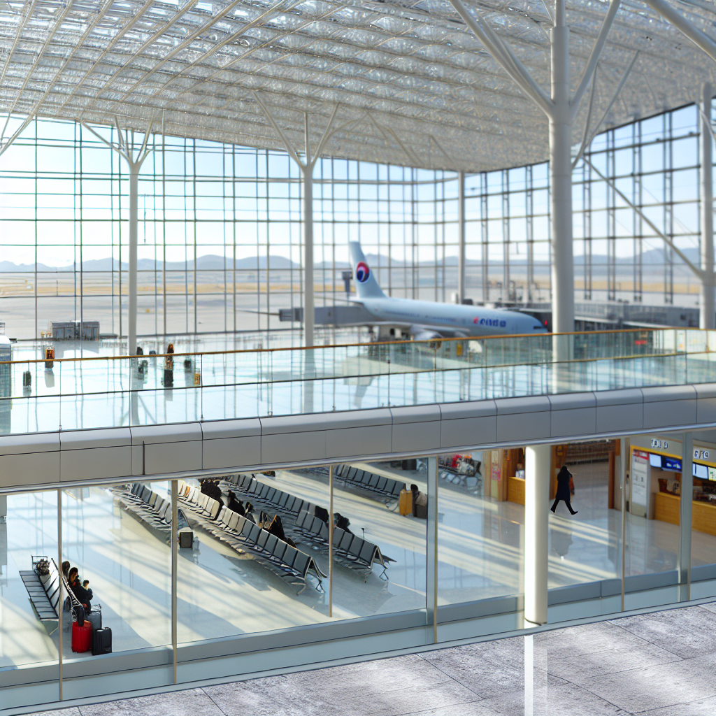 주말 항공권 가격 비교 - 공항 터미널