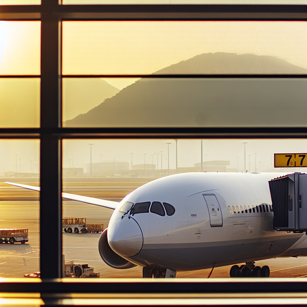 주말 항공권 가격 비교 - 항공기